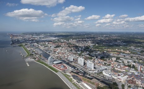 Luftaufnahme von Bremerhaven Luftaufnahme von Bremerhaven