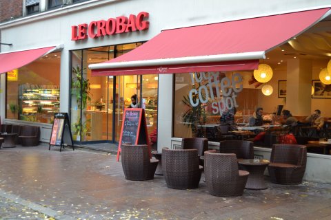 Le Crobag in der Innenstadt Außenansicht Le Crobag in der Innenstadt Außenansicht