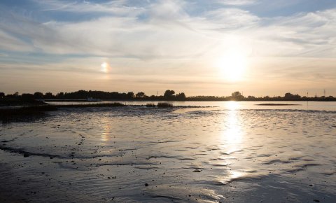 Blick auf die Weser Blick auf die Weser