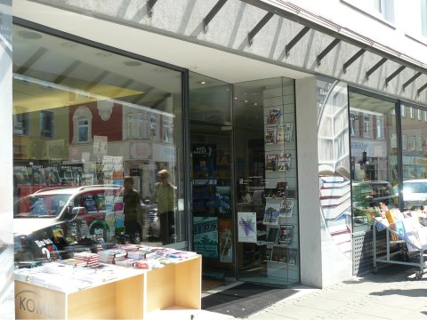 Außenansicht der Buchhandlung Sieglin Außenansicht der Buchhandlung Sieglin