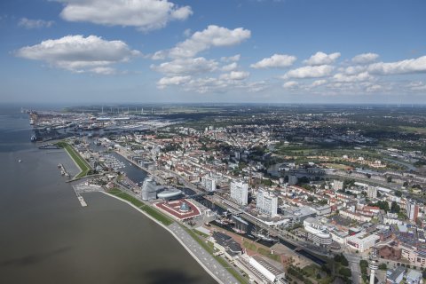 Luftaufnahme von Bremerhaven Luftaufnahme von Bremerhaven