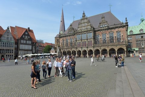 Stadtführung auf dem Marktplatz Stadtführung auf dem Marktplatz