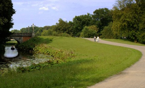 Melchersbrücke im Bürgerpark Melchersbrücke im Bürgerpark