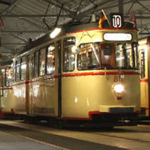 Das Straßenbahndepot in Sebaldsbrück Das Straßenbahndepot in Sebaldsbrück
