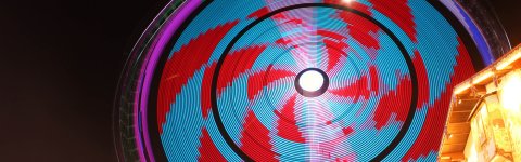 Buntes Riesenrad auf dem Freimarkt Buntes Riesenrad auf dem Freimarkt