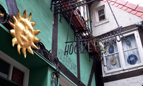 Fassade des Hochzeitshaus im Schnoor Fassade des Hochzeitshaus im Schnoor