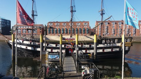 Blick auf das Pannekoekschip Blick auf das Pannekoekschip