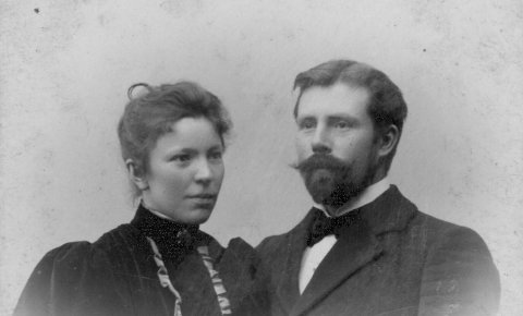 Fritz und Hermine Overbeck. Fritz und Hermine Overbeck.