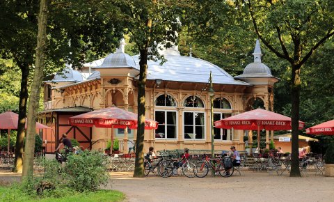 Blick auf die Waldbühne im Bürgerpark Blick auf die Waldbühne im Bürgerpark